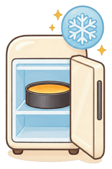 chill Cheesecake Premix step